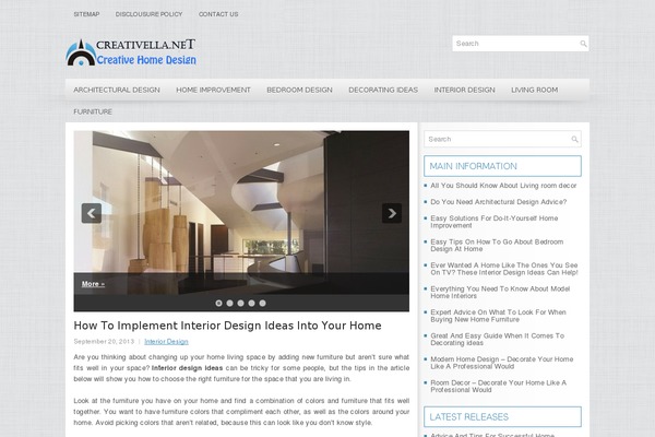 Central theme site design template sample
