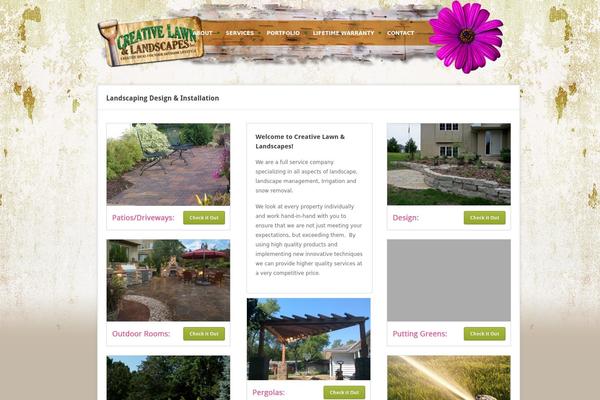 Gridler theme site design template sample