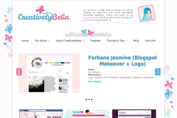 Poseidon theme site design template sample