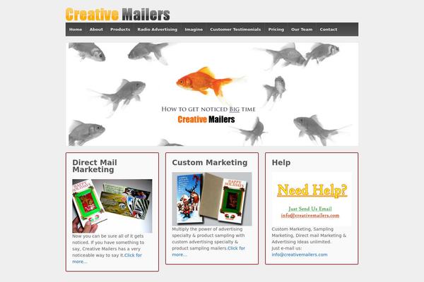 creativemailers.com site used Wpress