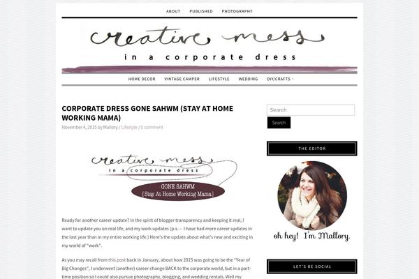 Lynette theme site design template sample