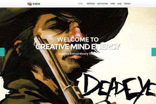 Scroller theme site design template sample