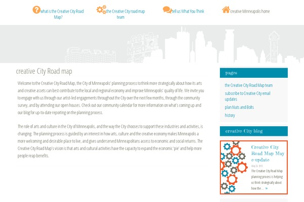 GovPress theme site design template sample