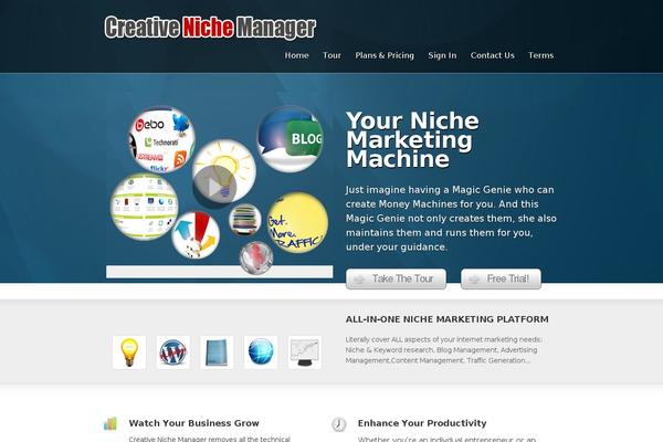 Optimize theme site design template sample