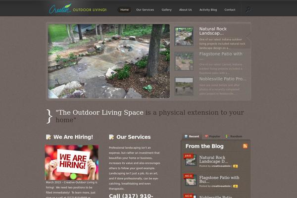 Lumin theme site design template sample