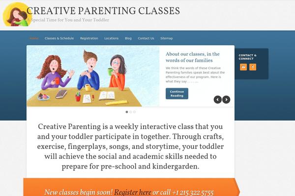 Education theme site design template sample