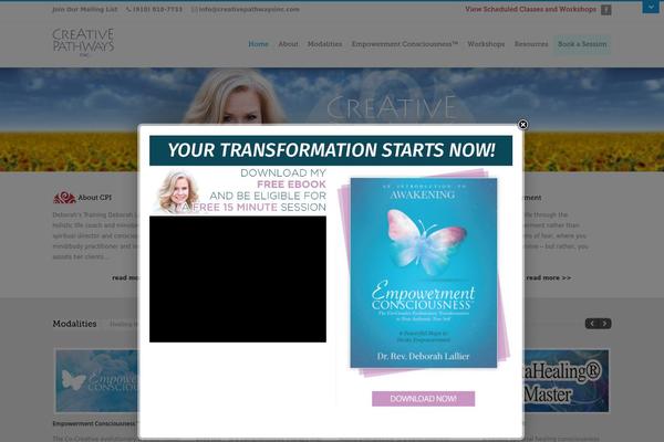 Success theme site design template sample