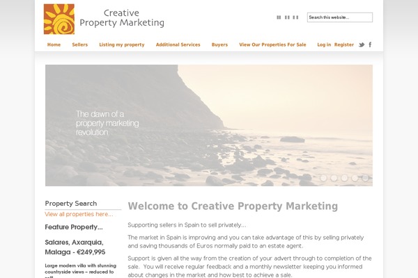 Residence Child theme site design template sample