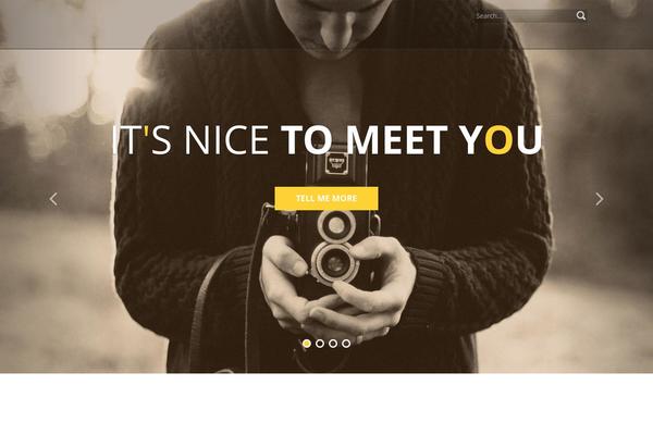 Meris theme site design template sample