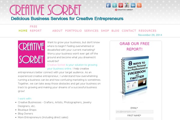 Delightful Pro theme site design template sample