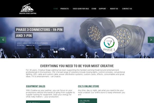 creativestagelighting.com site used Cslsalient