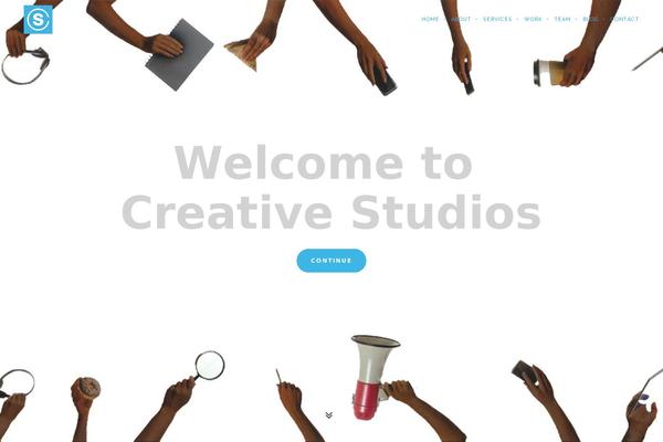 Dignity theme site design template sample