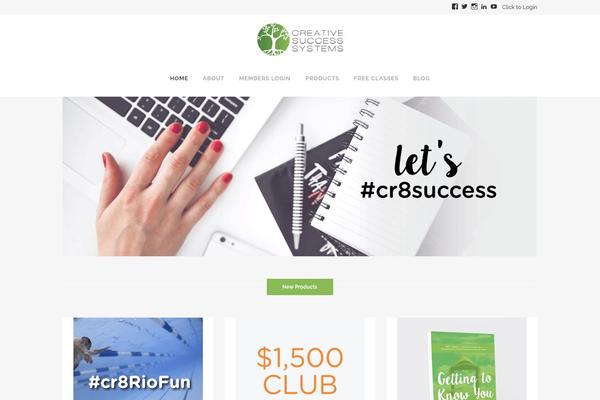 Get Noticed theme site design template sample