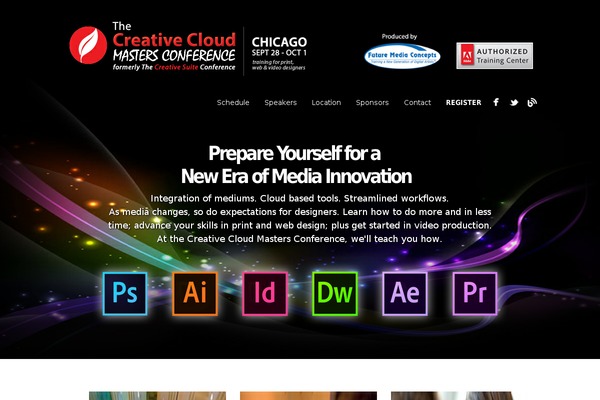 creativesuiteconference theme websites examples