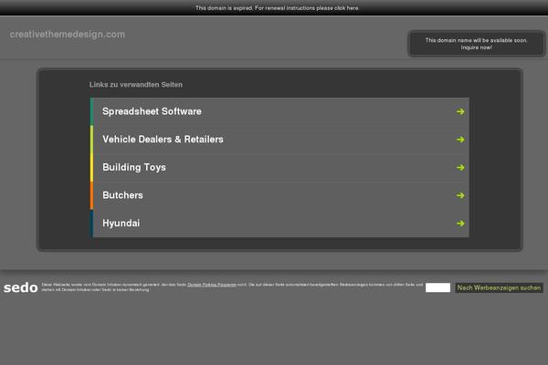 Coraline theme site design template sample