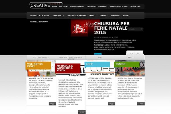 creativewall.it site used TheSource