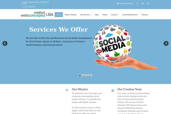 Axension theme site design template sample