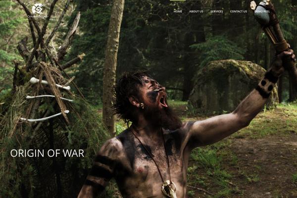 Pyramid theme site design template sample