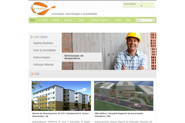 creato.com.br site used Creato