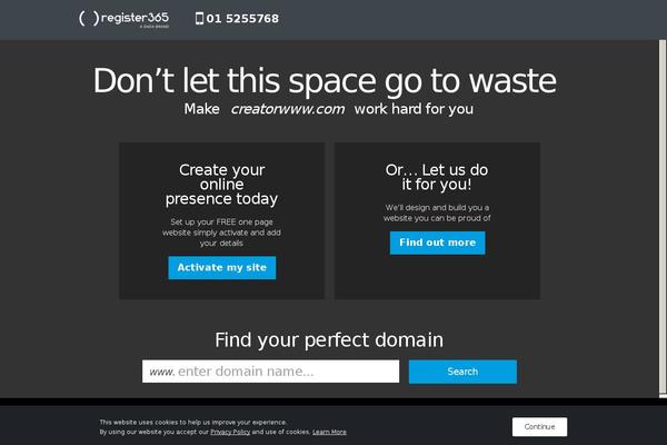 creatorwww.com site used Mineral-child