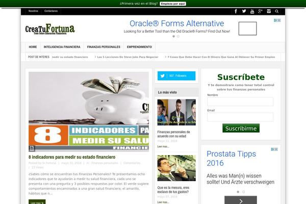 NewsMag theme site design template sample