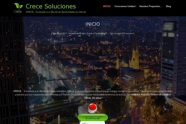 crece.co site used Rock Star