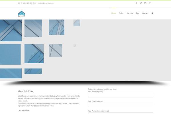 Avada theme site design template sample