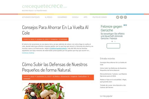 Patus theme site design template sample