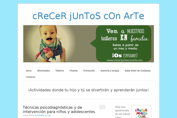 crecerjuntosconarte.com site used Education