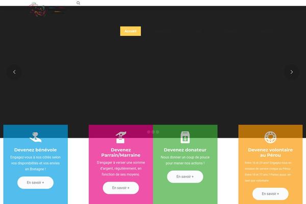 Site using Mascot-core-charito-wp plugin