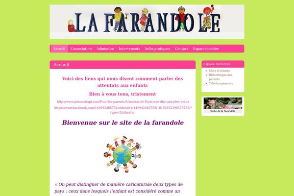Babylog theme site design template sample