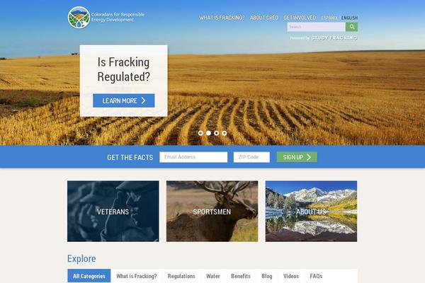 cred.org site used Cred