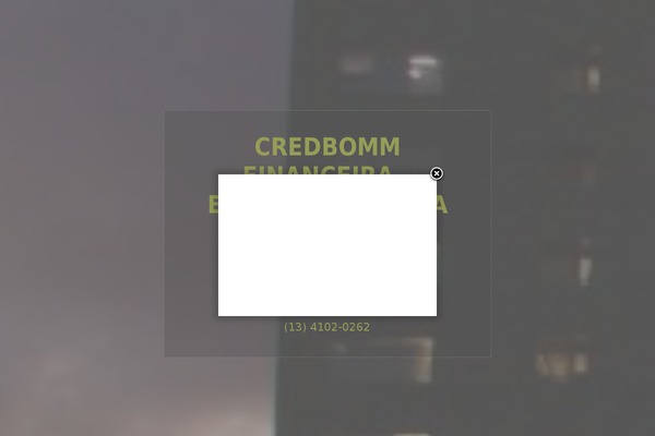credbommfinanceira.com.br site used Bootstrap-coach