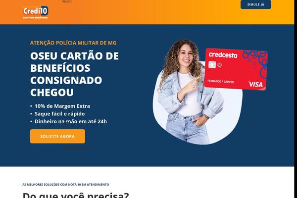 credi10.com site used Credidez