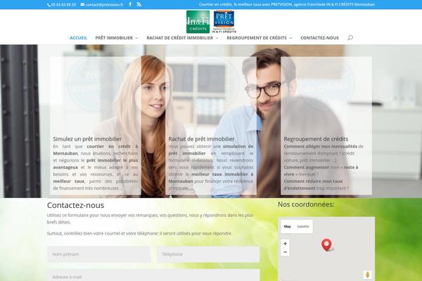 Minimal theme site design template sample