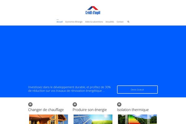 3Clicks Child theme site design template sample