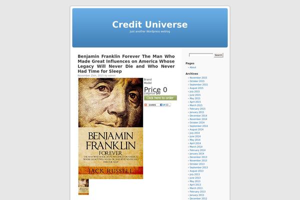 Site using Autopress plugin