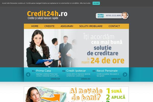 credit24h.ro site used Credit24h
