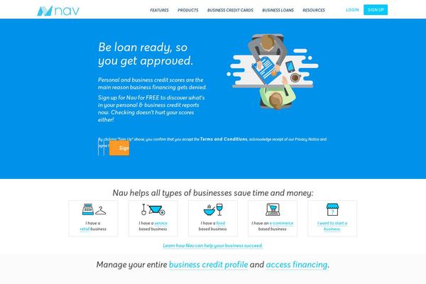 Site using Nav-blocks plugin