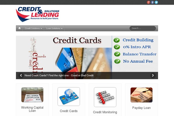 creditlendingsolutions.com site used iFeature Pro 5