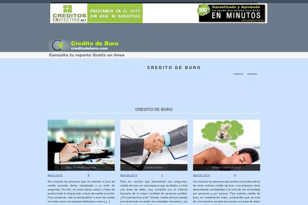 Equilibrium theme site design template sample