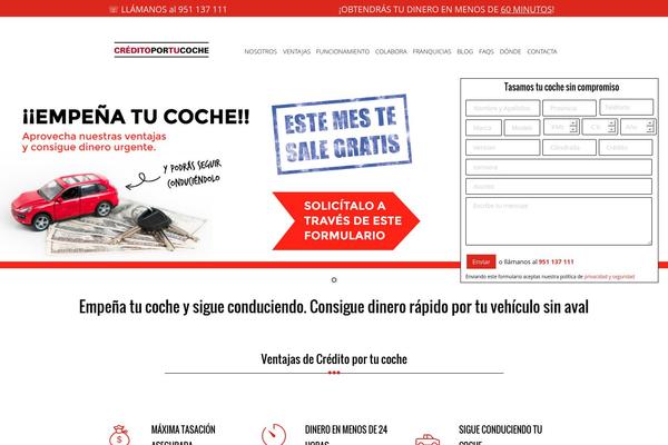 Crystal-wp theme site design template sample