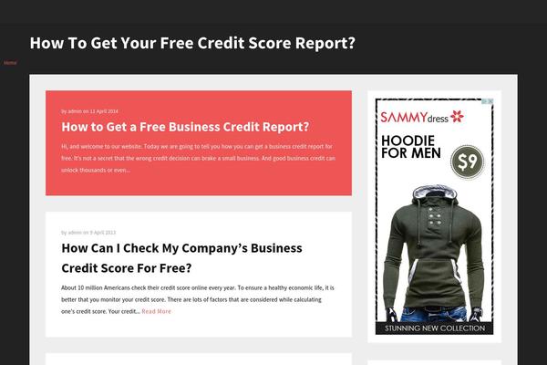 Candour theme site design template sample
