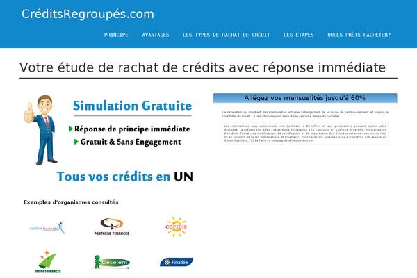 Glades theme site design template sample