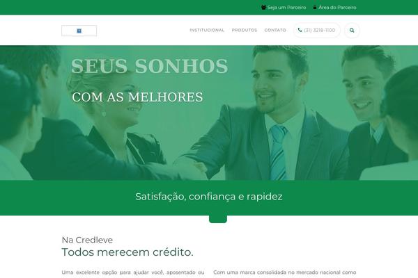 Integra theme site design template sample