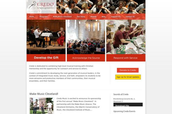 credo-music.org site used Razor