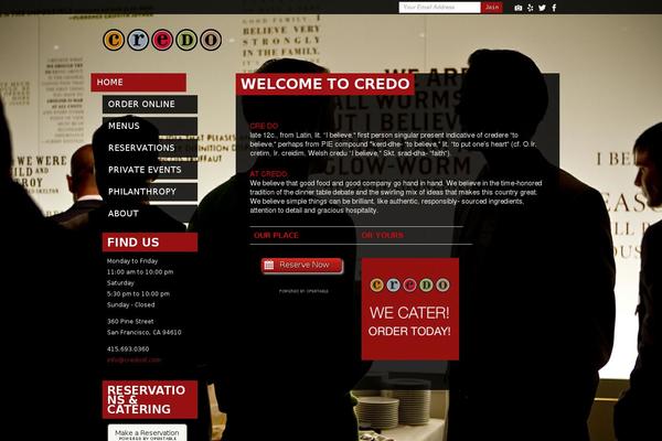 Foxy theme site design template sample