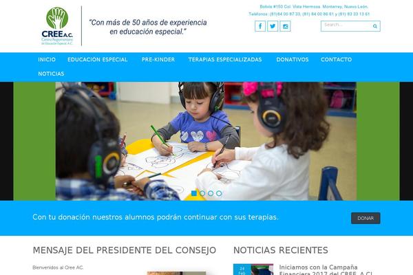 Site using AccessPress Social Icons plugin