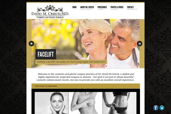 Avantgarde theme site design template sample