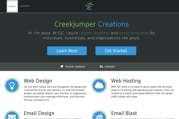 jumper theme websites examples